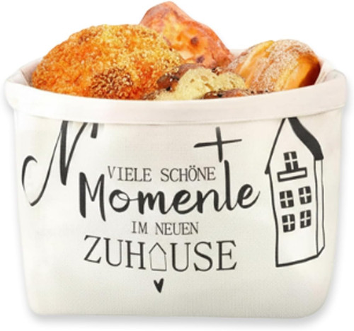 Brotkorb stoff aus canvas - brotkorb,